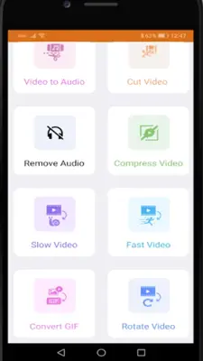 video editor android App screenshot 4